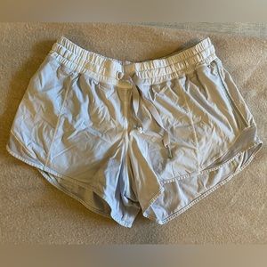 White lululemon hotty hot low rise